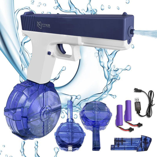 Electric Water Guns 32 Ft Range Automatic Water Guns with 430Cc+58Cc Large Capacity Water Guns for Kids Squirt Guns Toy for Outdoor Activities Summer Pool Beach Party Games
